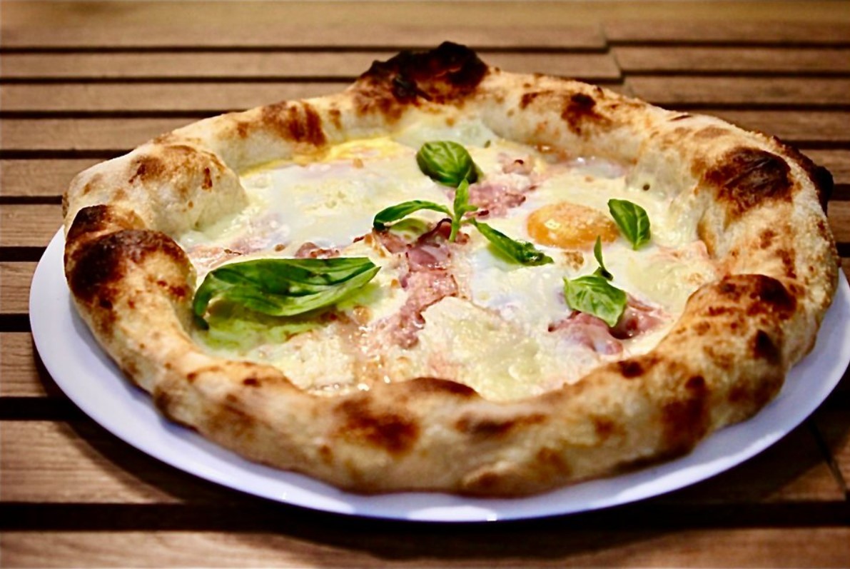 Pizza Carbonara